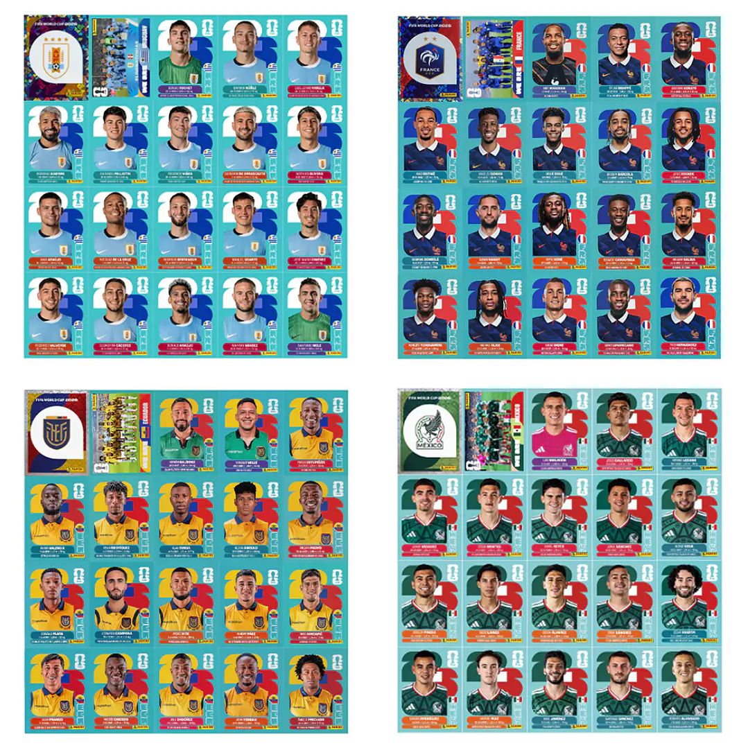 Figurinhas Copa do Mundo 2026 para Imprimir +900 Figurinhas PDF | Download Imediato 7