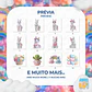 Kit Digital PNG Lhama Fofa 3D - Miniatura 2