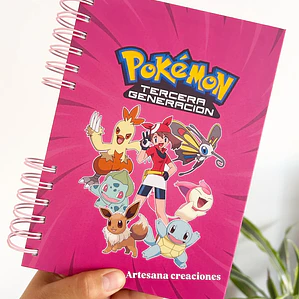 Libro para colorear Pokemon 3ª Generación