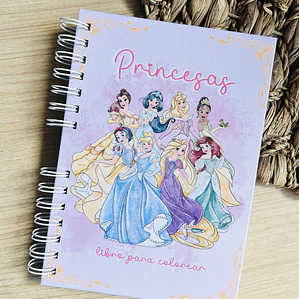 Libro para colorear Princesas