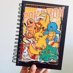 Cuaderno planificador Pokemon