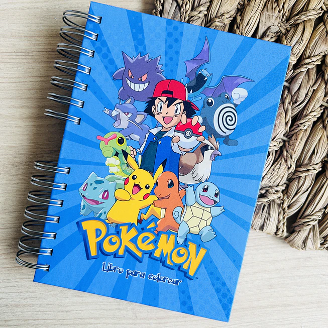 Libro para colorear Pokemon 1ª generación 3