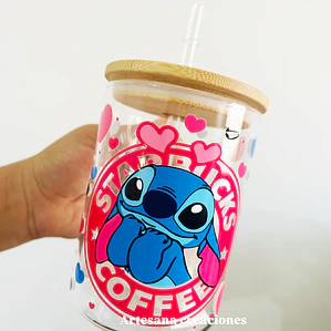 Taza Stitch Love con asa