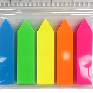 Bandas adhesivas 5 colores