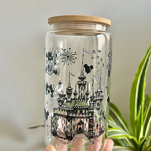 Vaso Tapa bambú Fantasía 