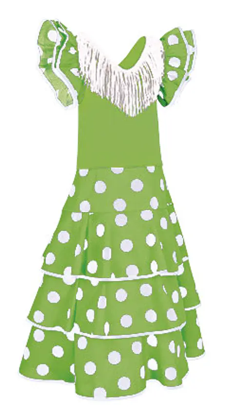 Vestido infantil BULERIA