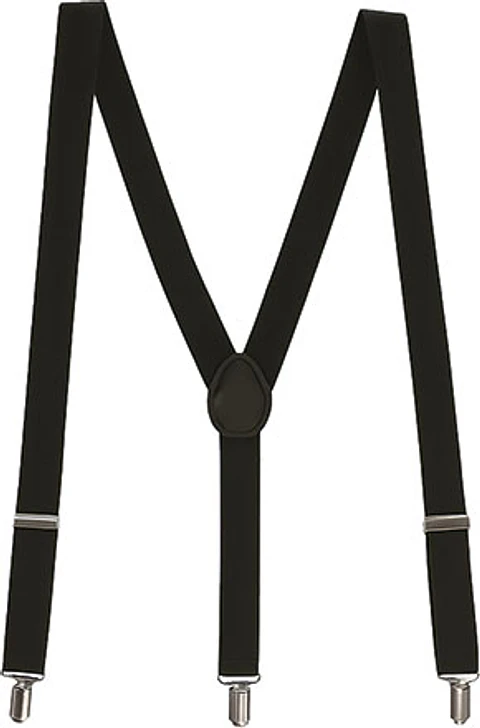 Tirantes CARUSO (preto / adulto)