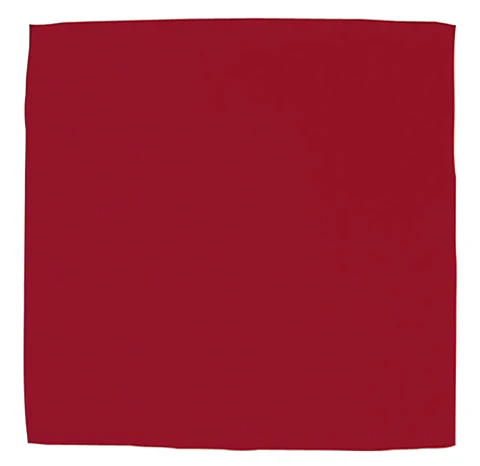 Pañuelo cuadrado FIESTA (vermelho loto / adulto)