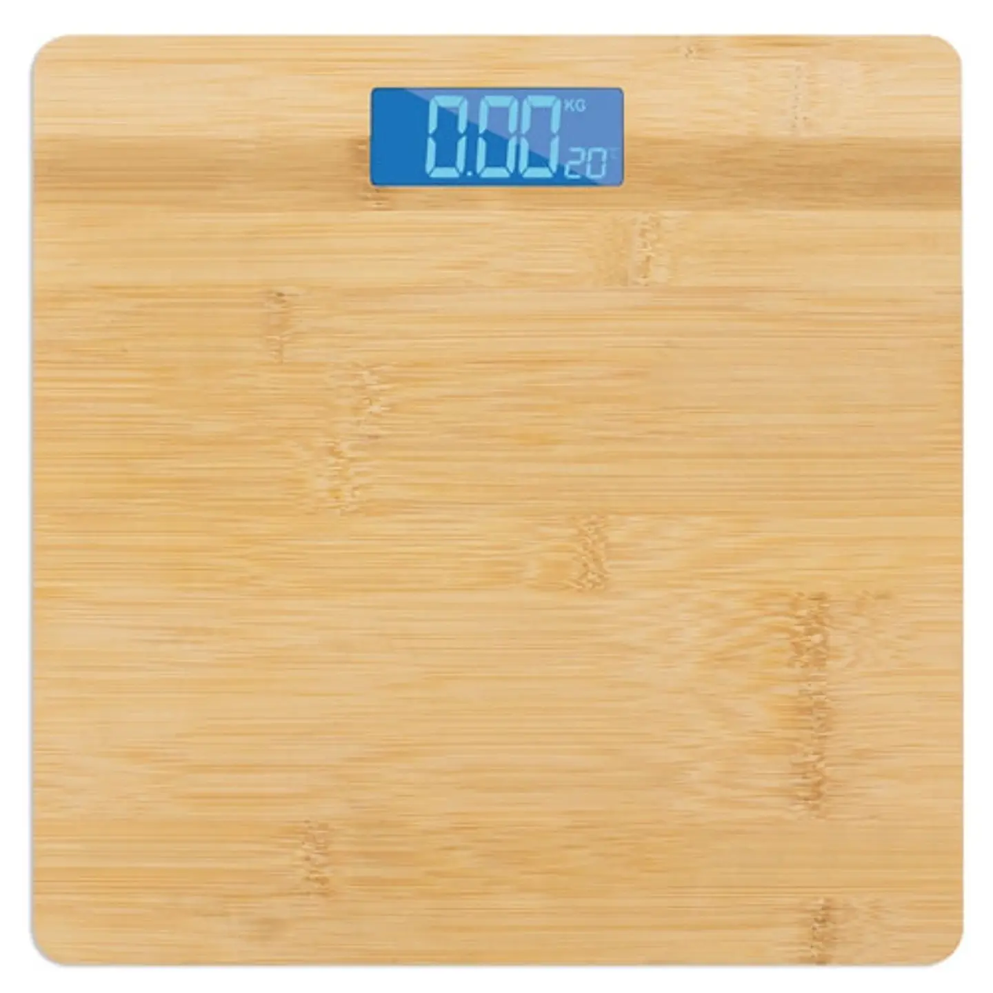 BALANÇA DE BANHO COM TEMPERATURA DE BAMBU 1
