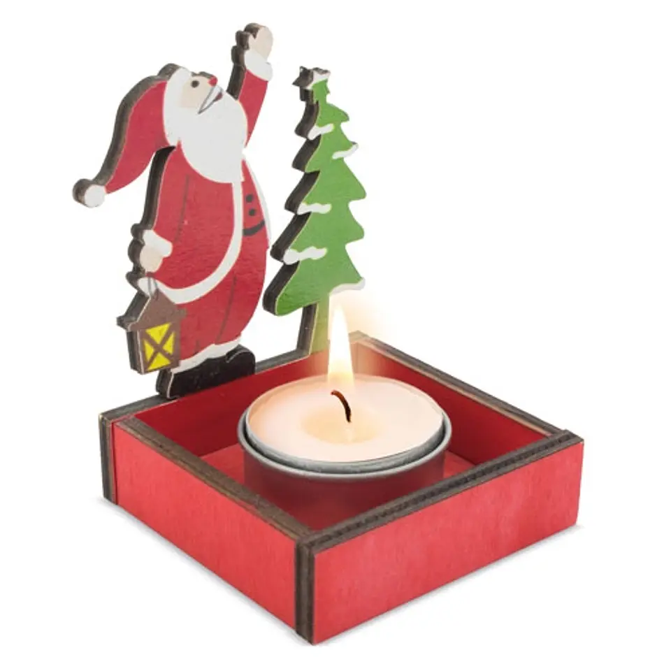 PORTA-VELAS SANTA KLAUS 1