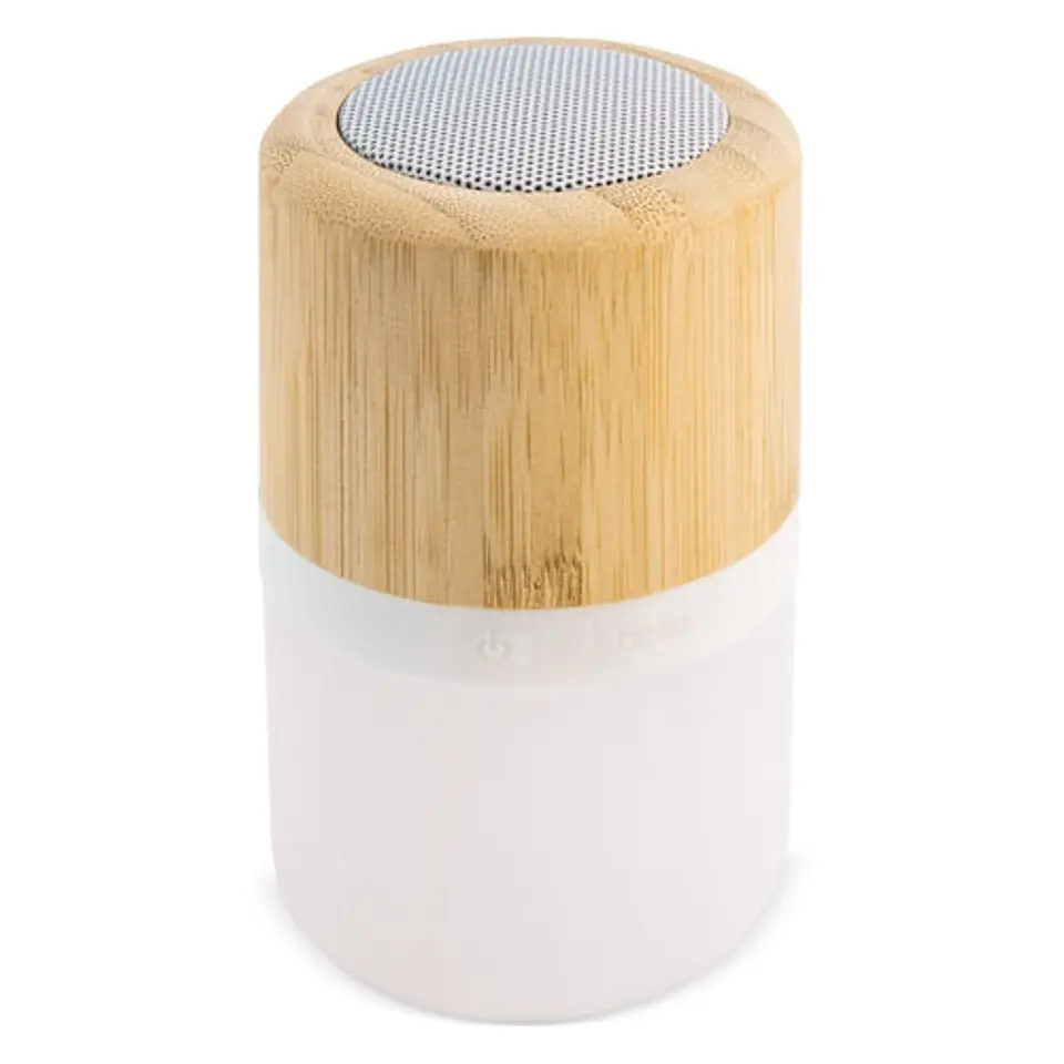 ALTAVOZ LUMINOSO DE BAMBÚ 1