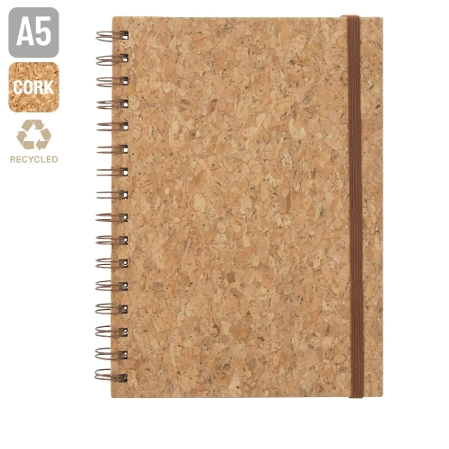 CUADERNO CORCHO NATURAL A5 1