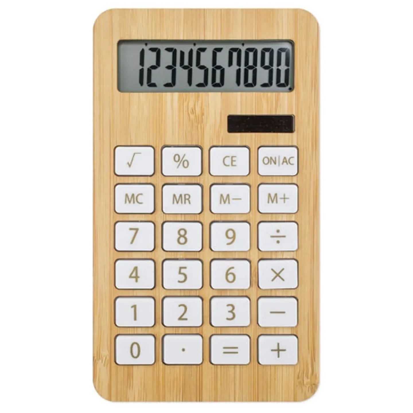 CALCULADORA BAMBÚ/FIBRA DE TRIGO 1