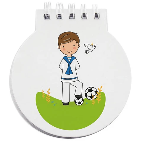 LIBRETA COMUNIÓN NIÑO
