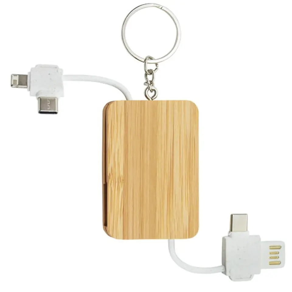 CARGADOR BAMBÚ+FIBRA DE TRIGO 1