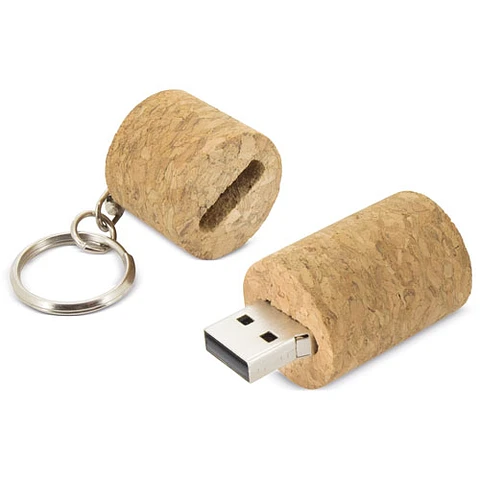 PORTA-CHAVES CORTIÇA USB 32GB “JASPER”
