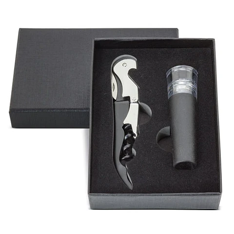 SET DE VINHO 2 PCS "LOIRA"