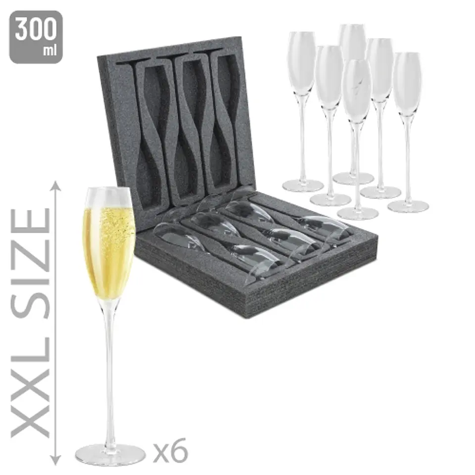 PACK 6 TAÇAS DE CAVA 