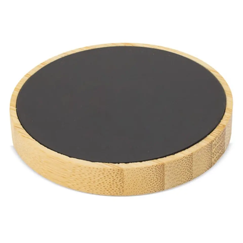 CARREGADOR SEM FIO DE BAMBU 
