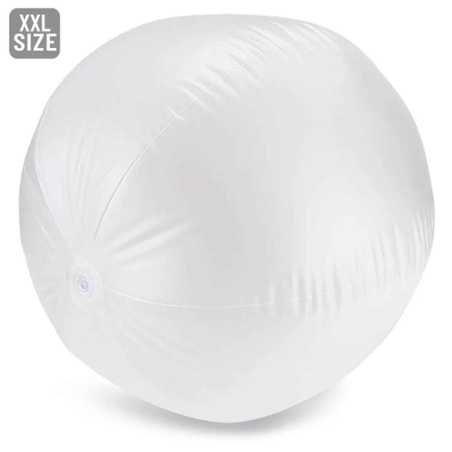 BOLA DE PRAIA BRANCO TRANSLUCIDO 