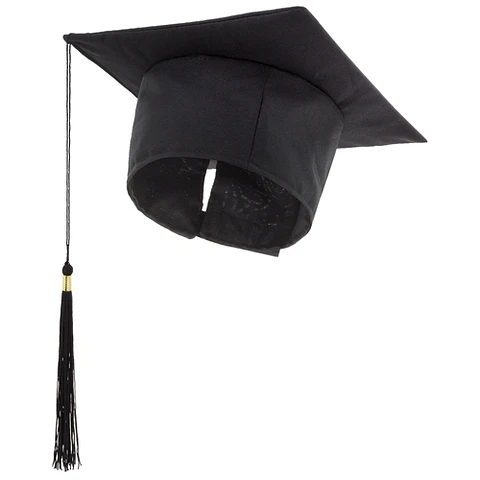 CHAPEU GRADUADO ADULTO "LAUREATO"