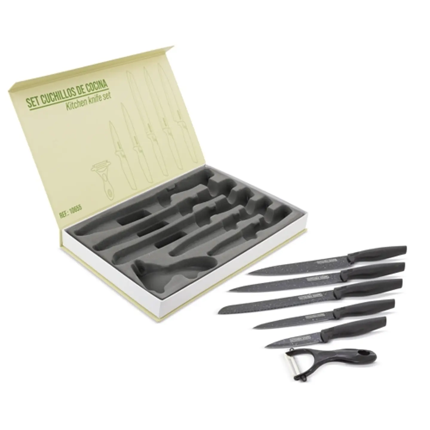 JOGO DE FACAS 6 PCS 