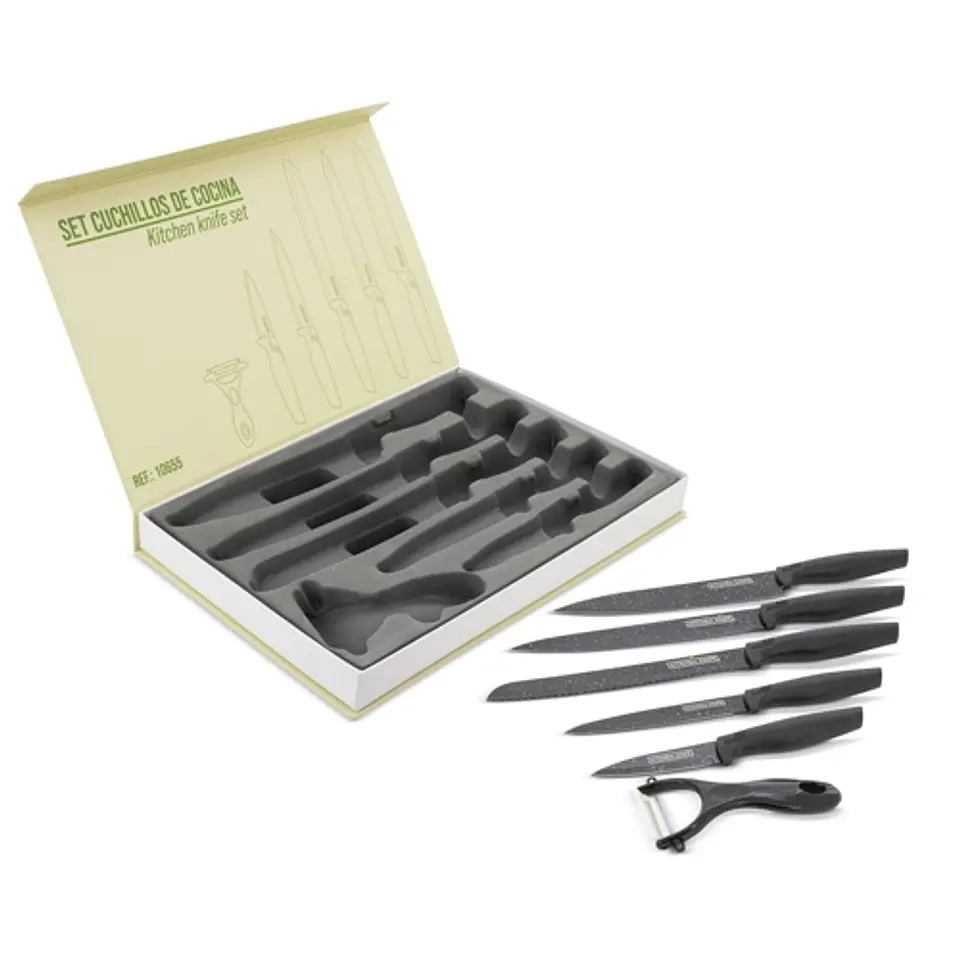 JOGO DE FACAS 6 PCS 