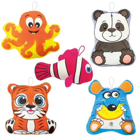 PELUCHES "ANIMALIA" (PACK 10 PCS)