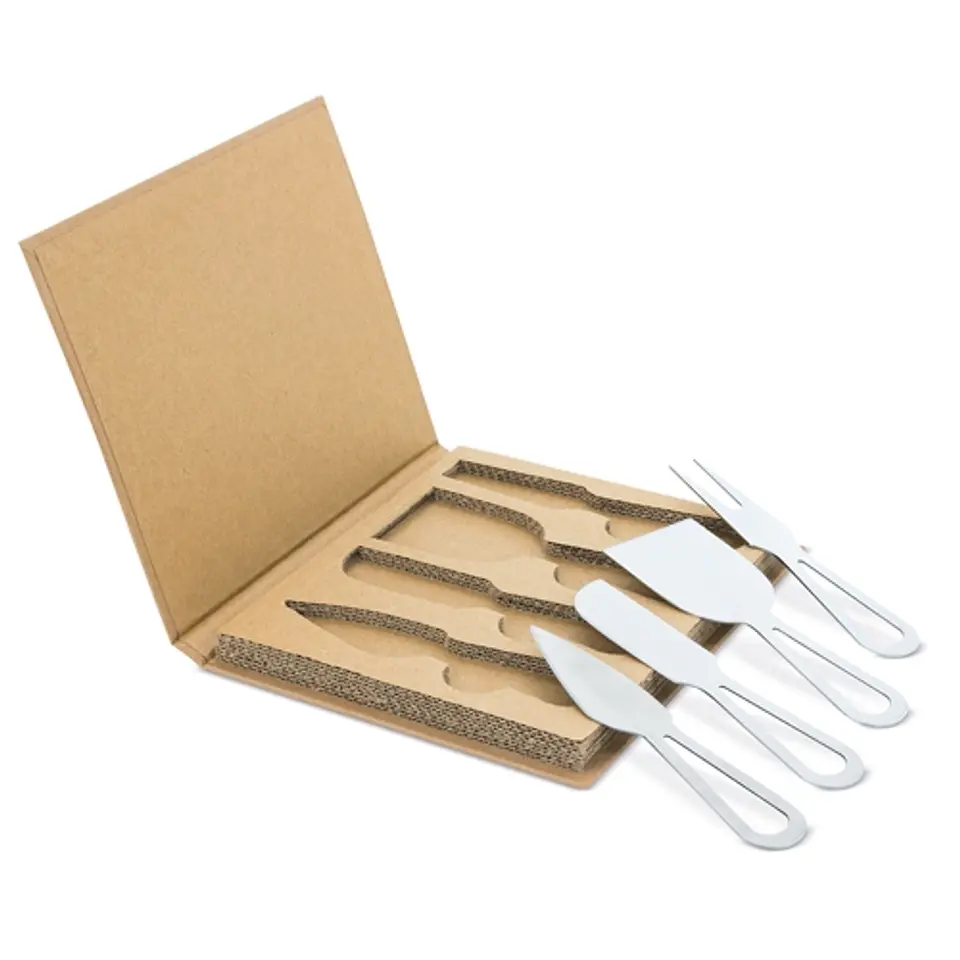 SET 4 FACAS PARA QUEIJO 