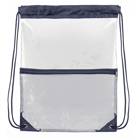 MOCHILA PVC TRANSPARENTE "TANY"