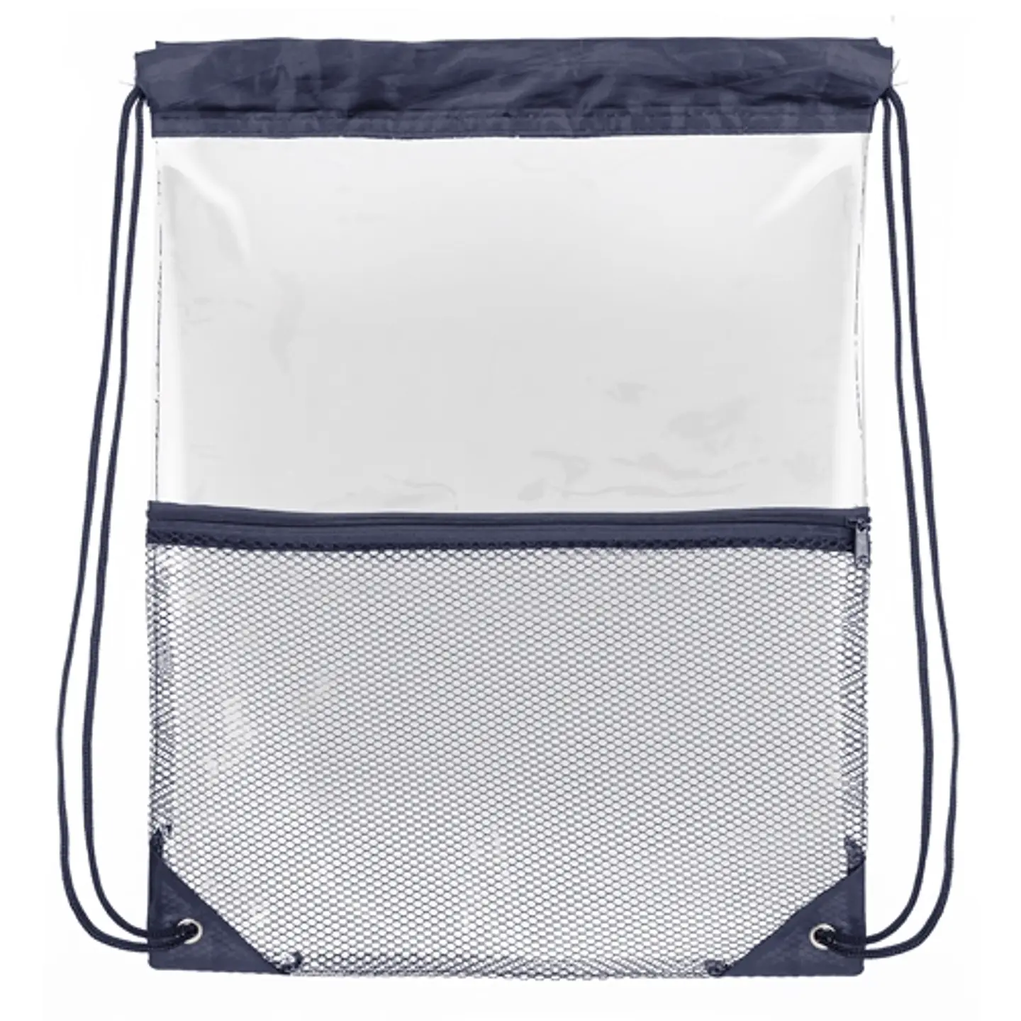 MOCHILA PVC TRANSPARENTE 