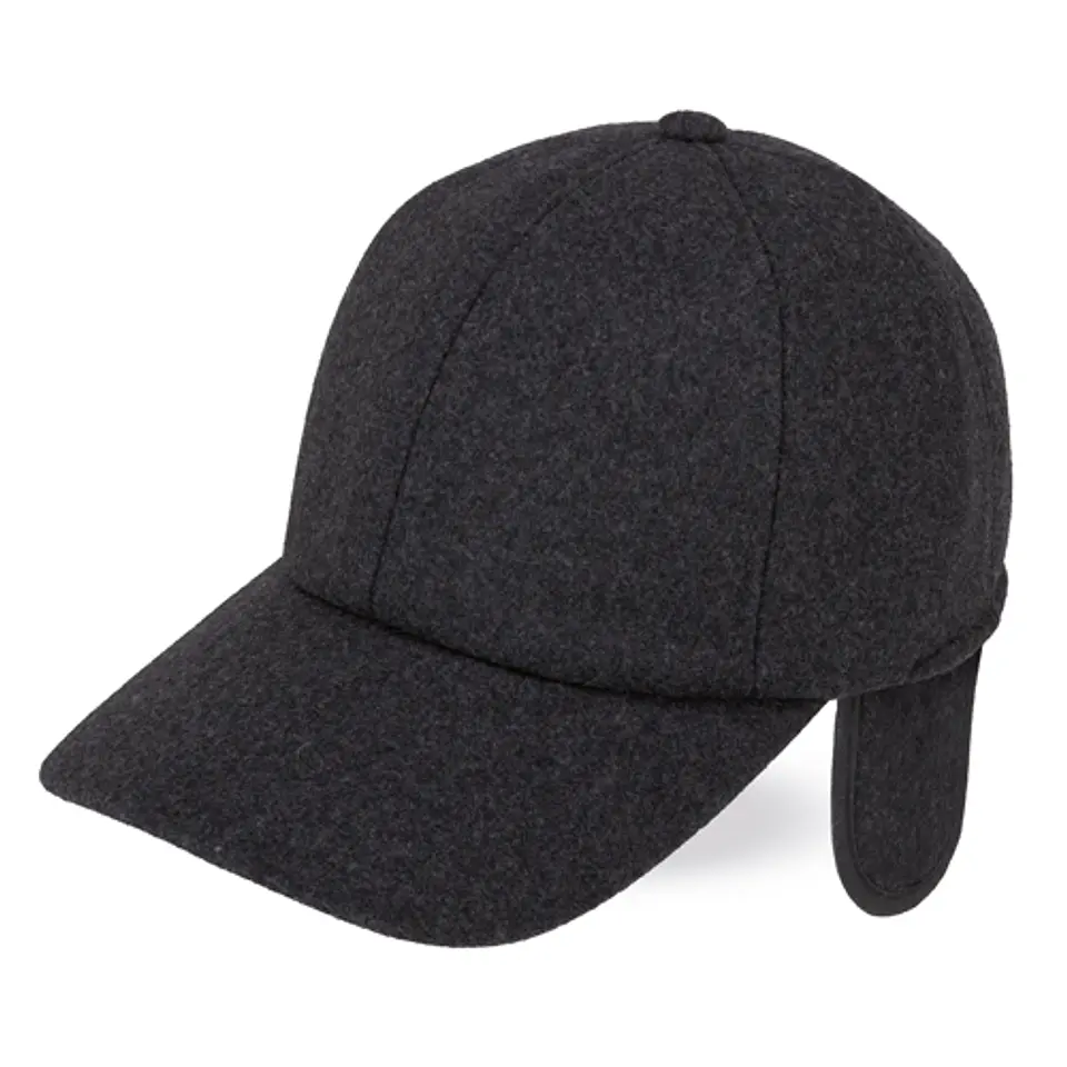 CHAPEU DE LÃ COM ORELHEIRAS DOBRÁVEIS 
