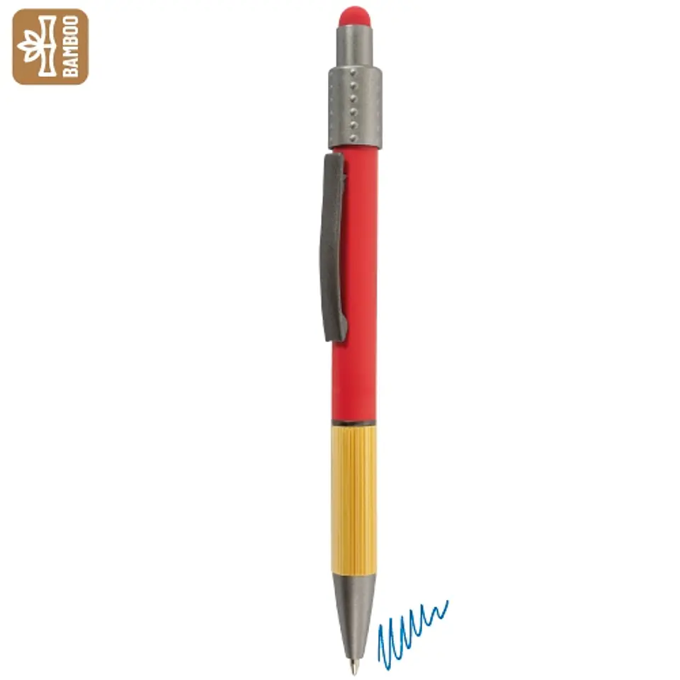 CANETA ANTI-STRESS COM TOQUE 