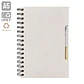 CADERNO A5 COM CANETA ECO 