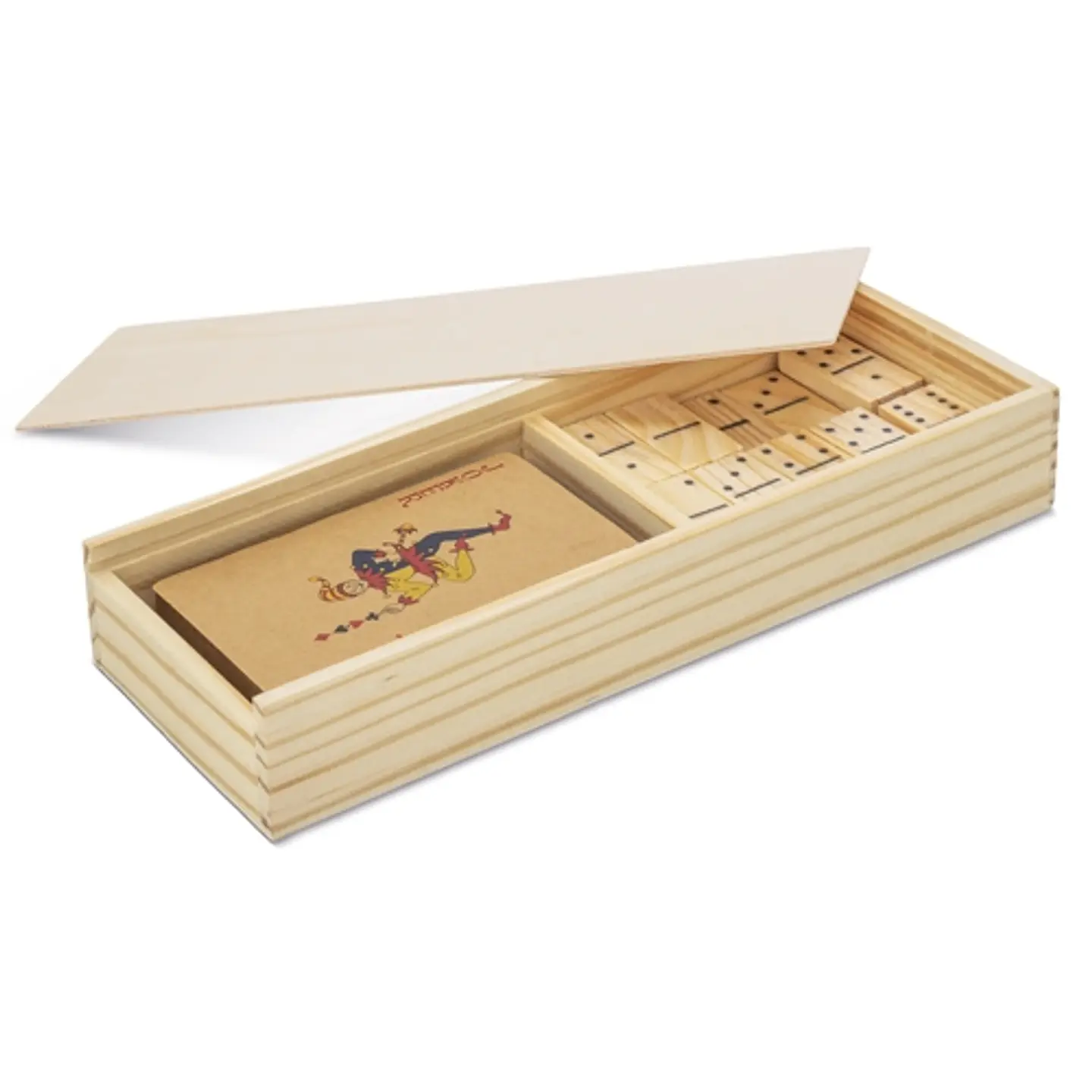 SET JOGO DE DOMINÓ E CARTAS ECO 