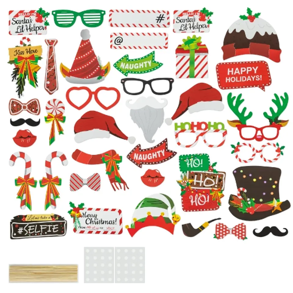 SET PHOTOCALL DE NATAL (38 PCS) 