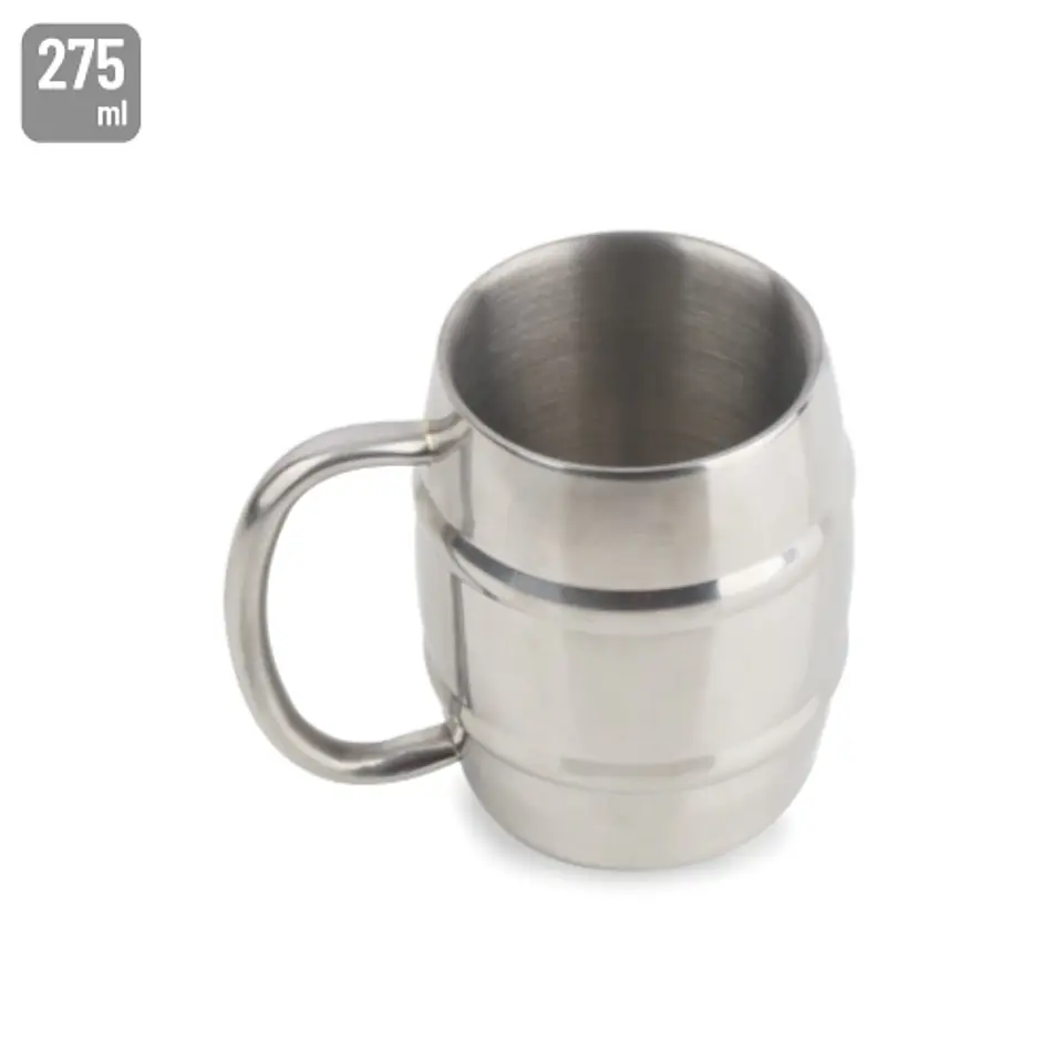JARRA INOXIDÁVEL DUPLA CAPA 275ML 