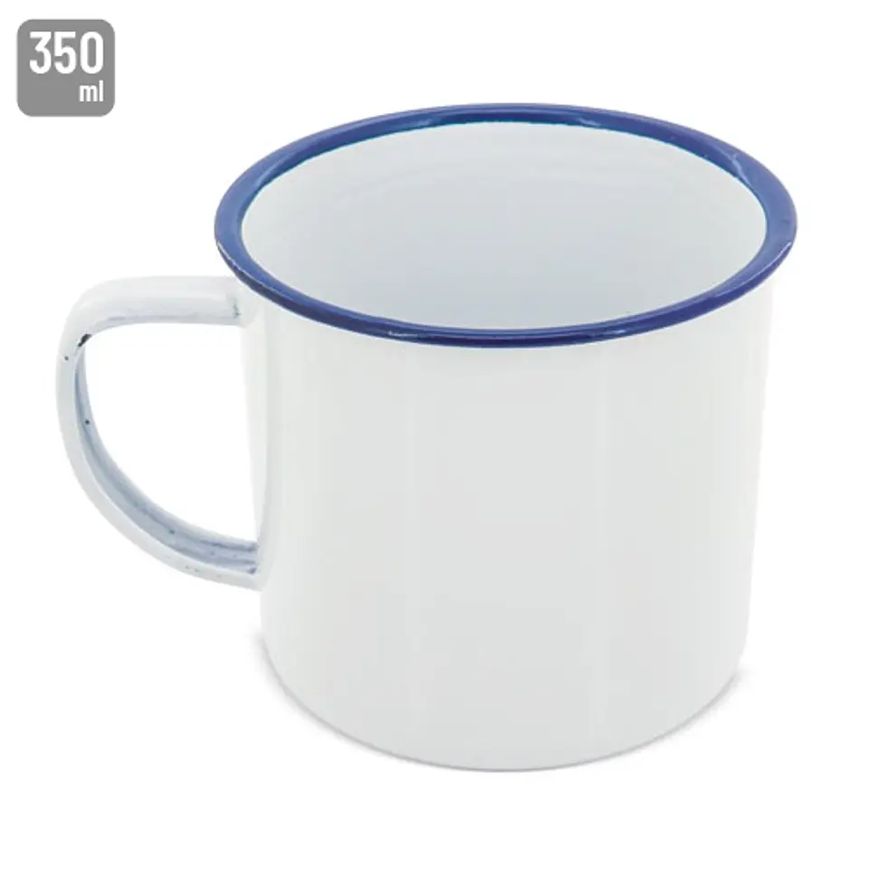 Mug metálica esmaltada 1