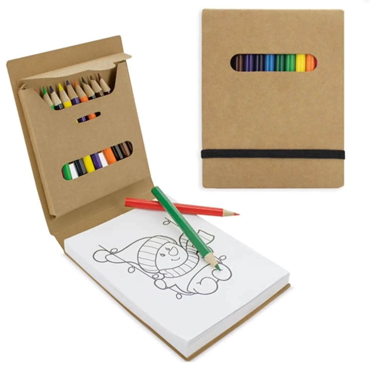 LIVRO P/COLOREAR com 12 cores 1