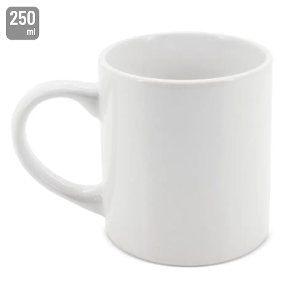 <p>MUG SUBLIMACION 250 ML BRANCA 1
