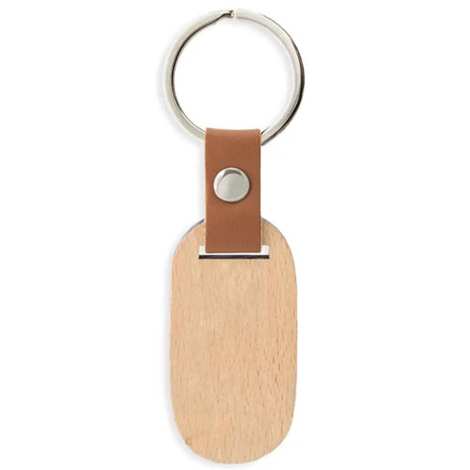 PORTA-CHAVES OVAL ALONGADO 