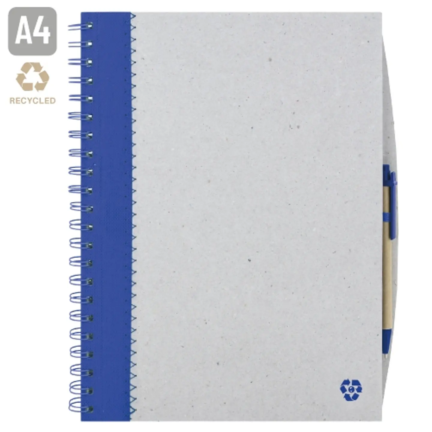 CADERNO A4 CARTAO RECICLADO 