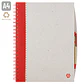 CADERNO A4 CARTAO RECICLADO 