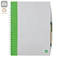 CADERNO A4 CARTAO RECICLADO 