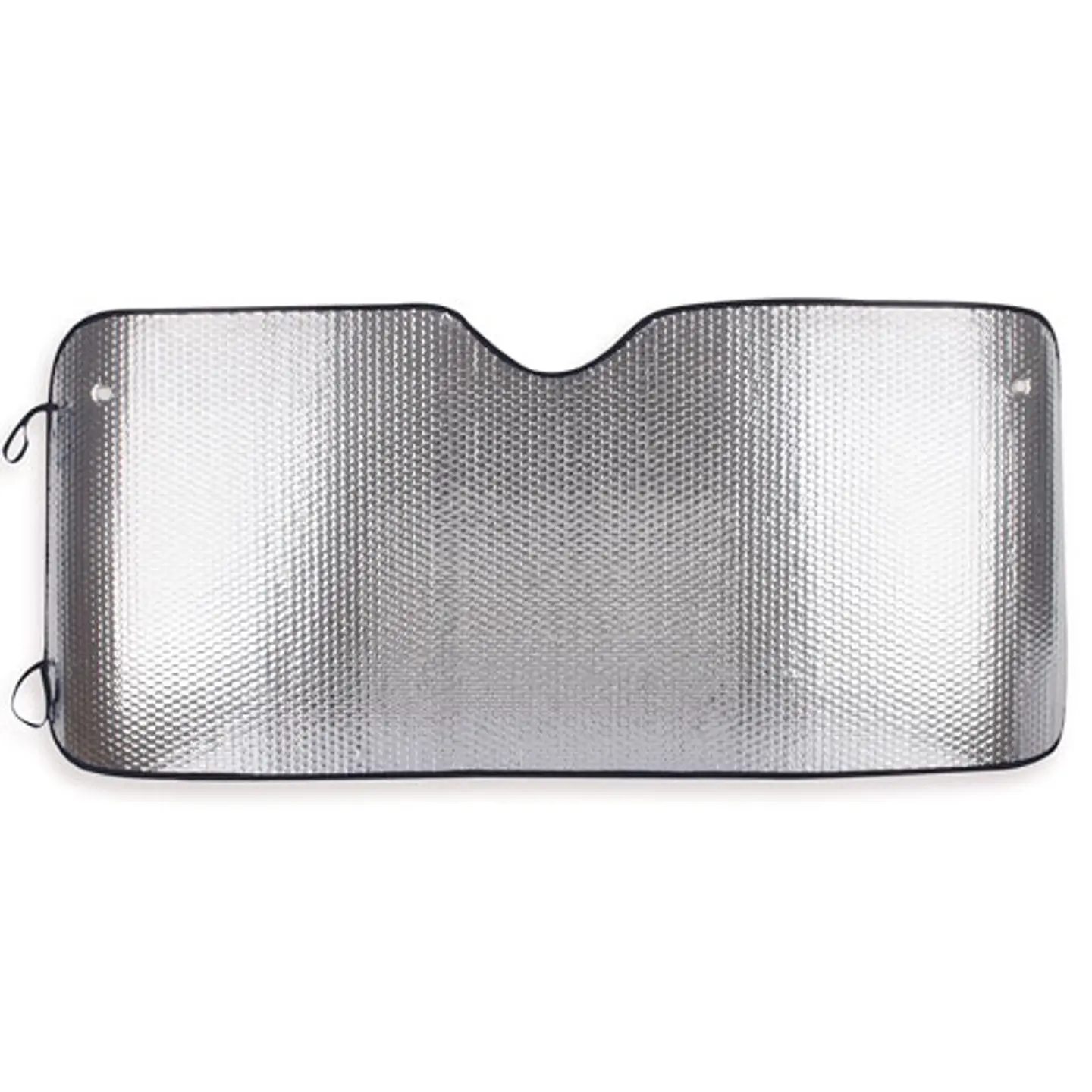 PARA-SOL METÁLICO PARA CARRO, DUPLA FACE REBORDO AZUL 2
