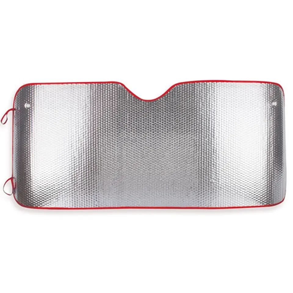 PARA-SOL METÁLICO PARA CARRO, DUPLA FACE REBORDO AZUL 3