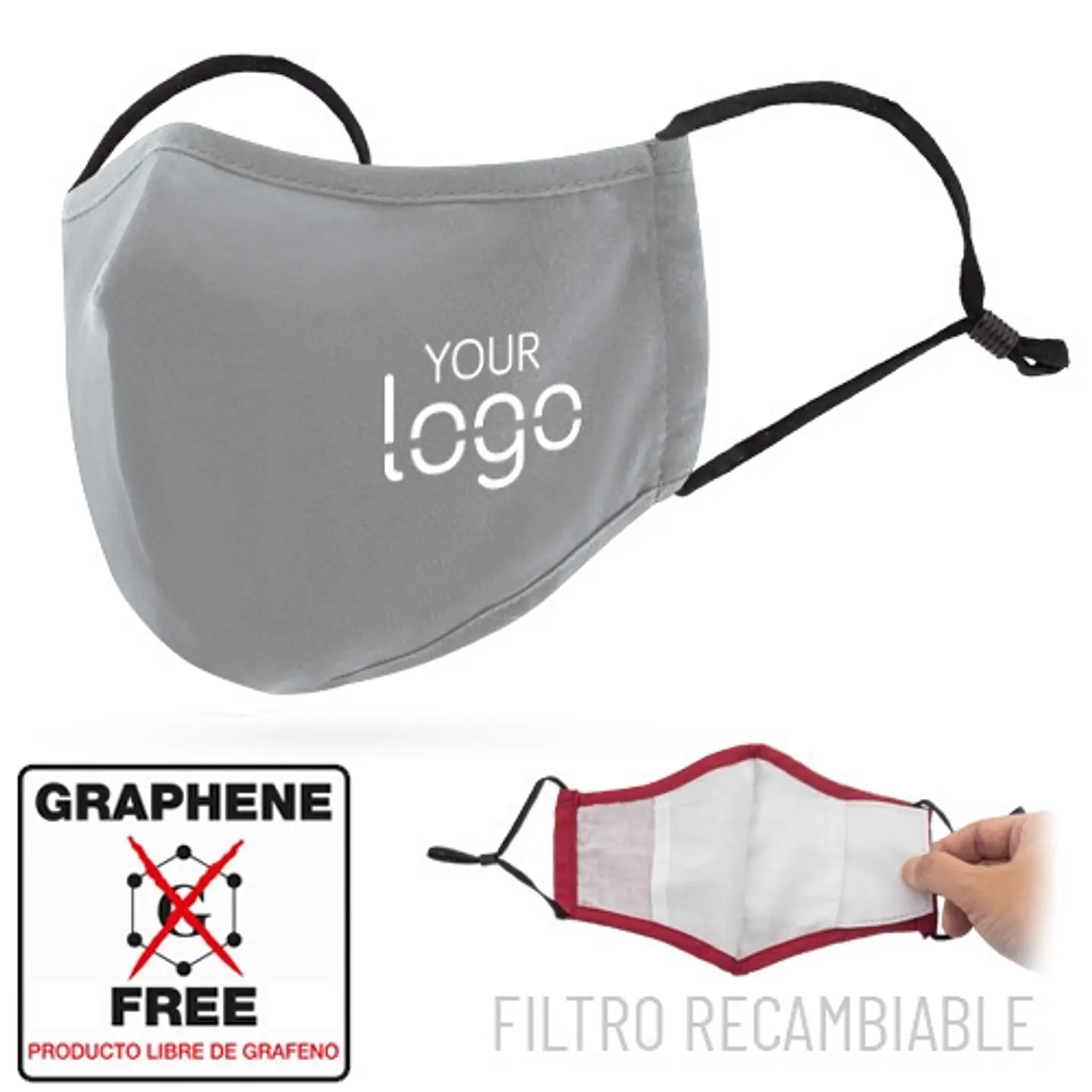 MASQUE COM GRANDE FILTRO REUTILIZÁVEL DE GRANDE CONFORTO 1