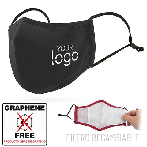 MASQUE COM GRANDE FILTRO REUTILIZÁVEL DE GRANDE CONFORTO