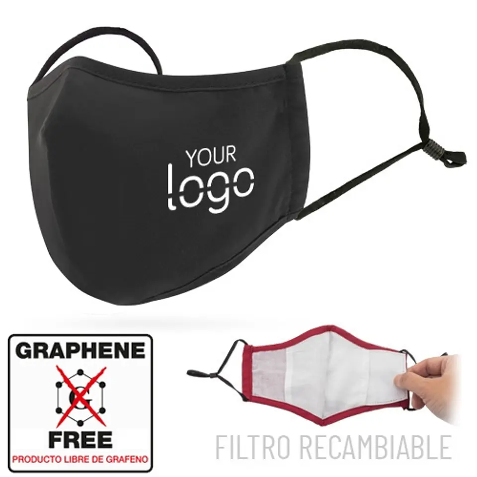 MASQUE COM GRANDE FILTRO REUTILIZÁVEL DE GRANDE CONFORTO 1