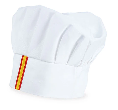 GORRO COZINHEIRO BANDEIRA BRANCO "RONCER"
